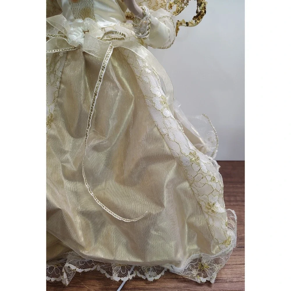 Trim A Home Magical Light Up Christmas Angel Fiber Optic Tree Topper 15